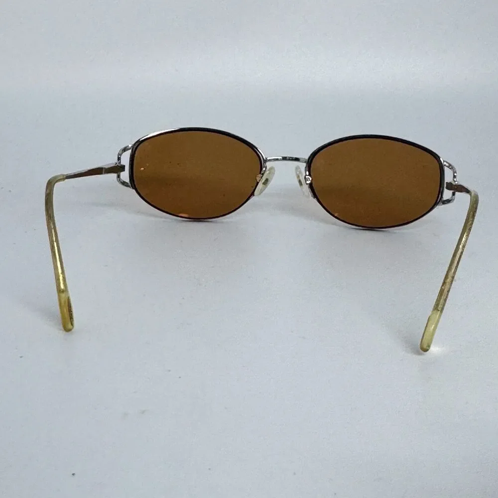 fSafilo Silver Gray Pilot Metal Sunglasses Italy FRAMES‎ ONLY H15717